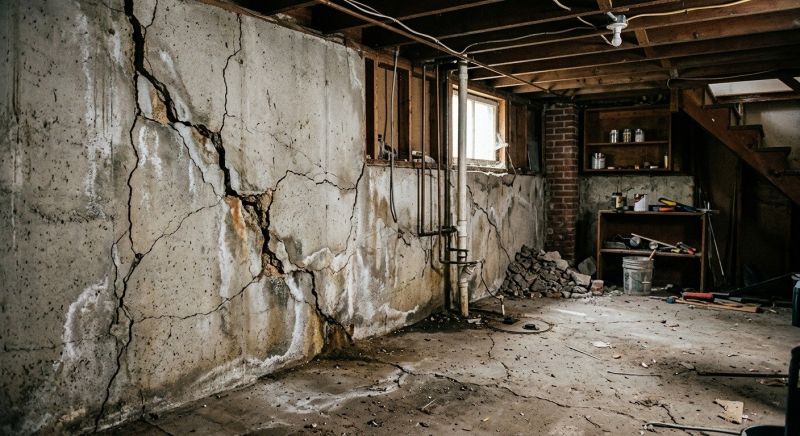 Basement Crack Repair in Marin County, CA