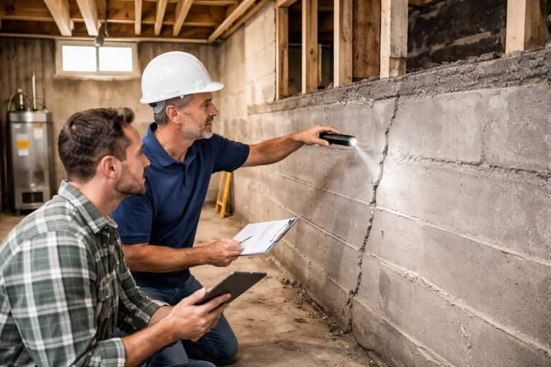 Basement Crack Repair in Marin County, CA