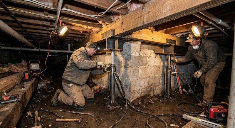 Basement Foundation Repair in South San Francisco, CA