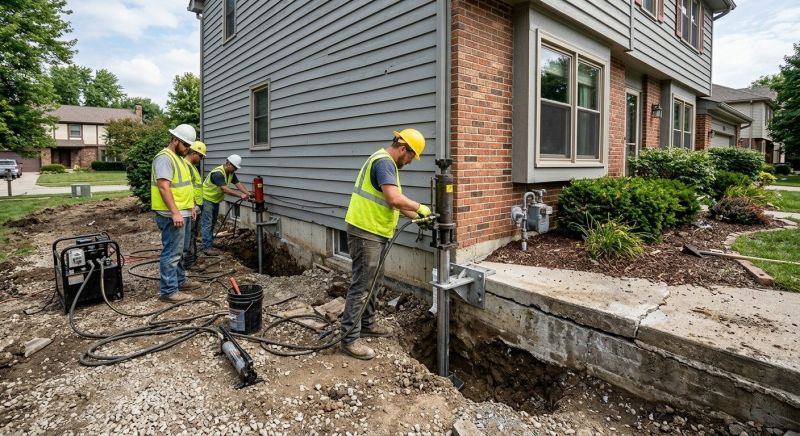 Basement Stabilization in Marin County, CA