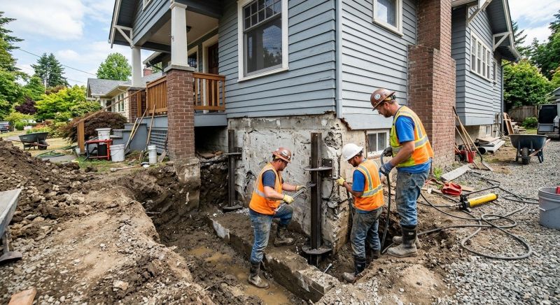 Building Foundation Repair in San Bruno, CA