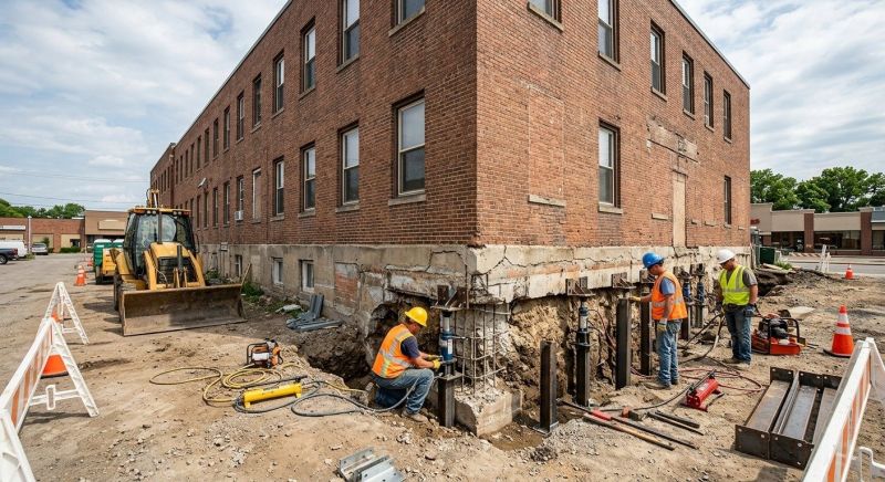 Commercial Foundation Repair in Marin County, CA