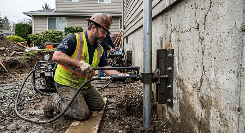 Concrete Foundation Leveling in Sonoma, CA