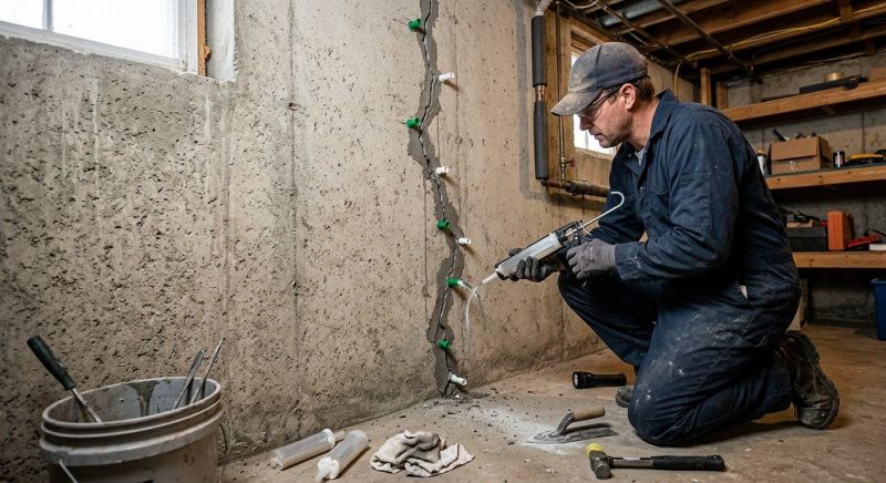 Foundation Crack Repair in Mill Valley, CA