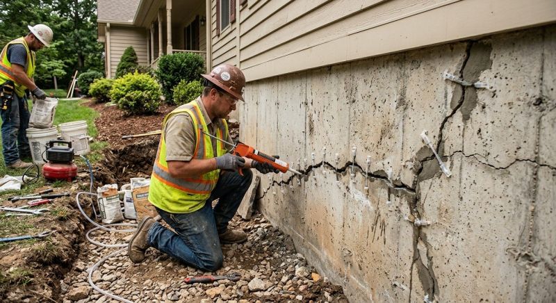 Foundation Cracks Repair in Marin County, CA