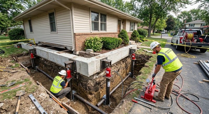 Foundation Jacking in Benicia, CA