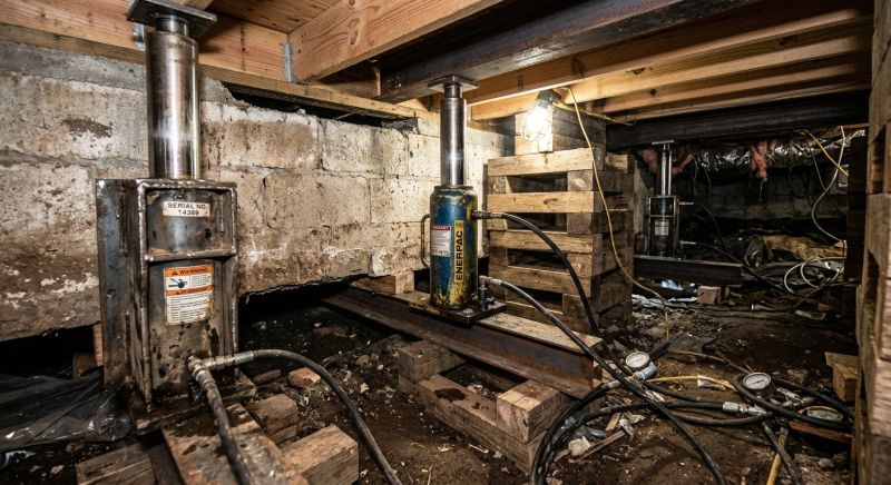 Foundation Jacking in Greenbrae, CA