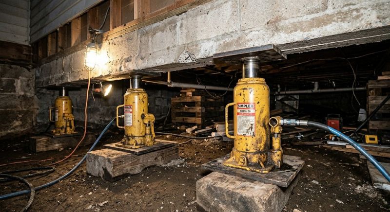 Foundation Jacking in San Anselmo, CA