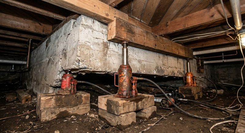 Foundation Jacking in San Rafael, CA