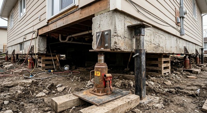 Foundation Lifting in Pleasant Hill, CA