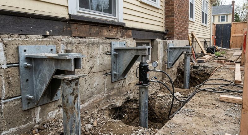 Foundation Pier Leveling in Marin County, CA