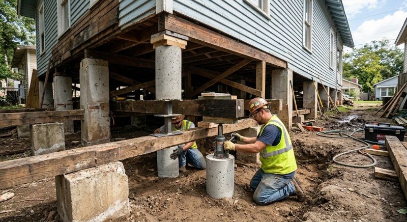 Foundation Pier Repair in Marin County, CA