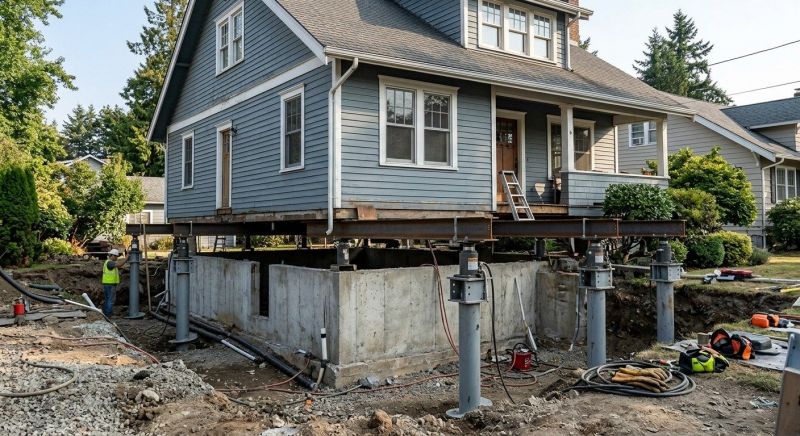 Foundation Raising in Pleasant Hill, CA