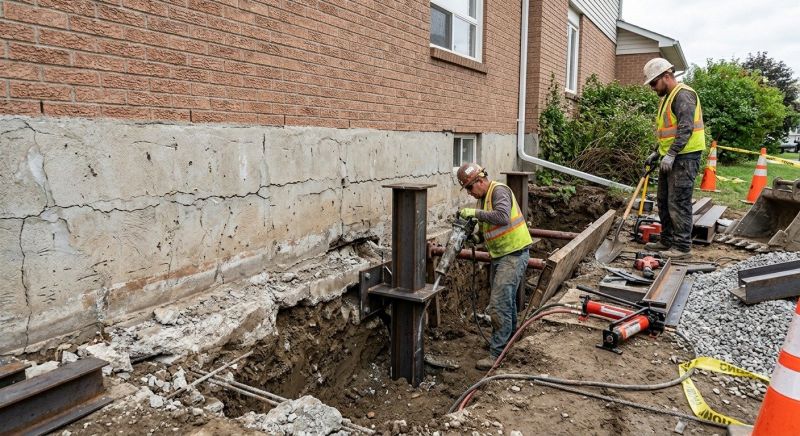 Foundation Structural Repair in Novato, CA