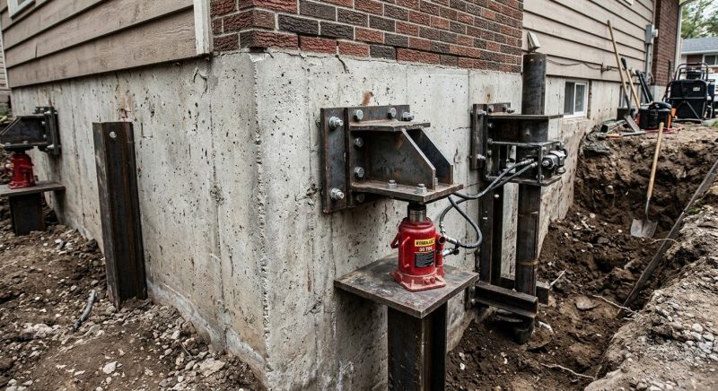 House Foundation Leveling in Marin County, CA