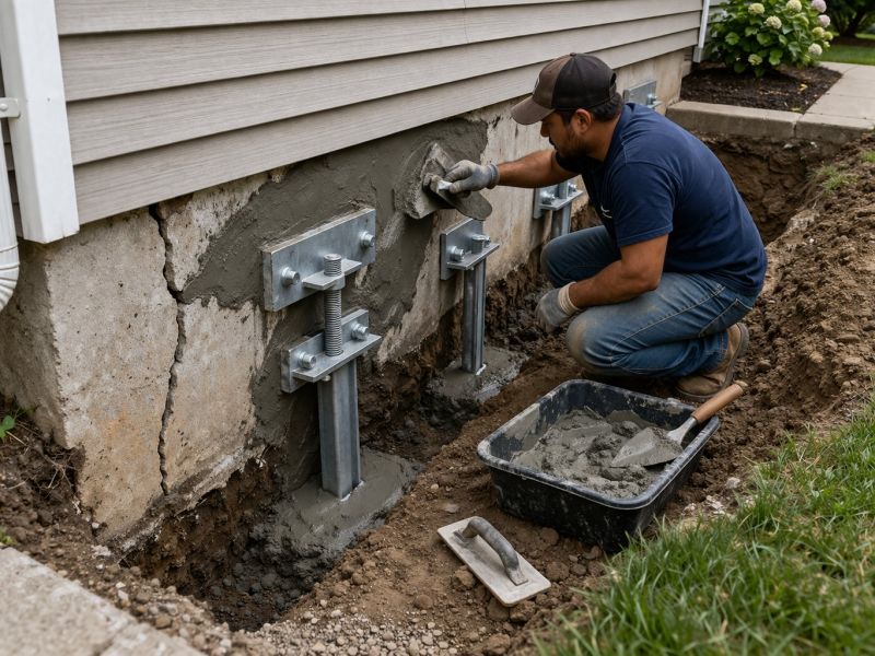House Foundation Repair in San Mateo County, CA