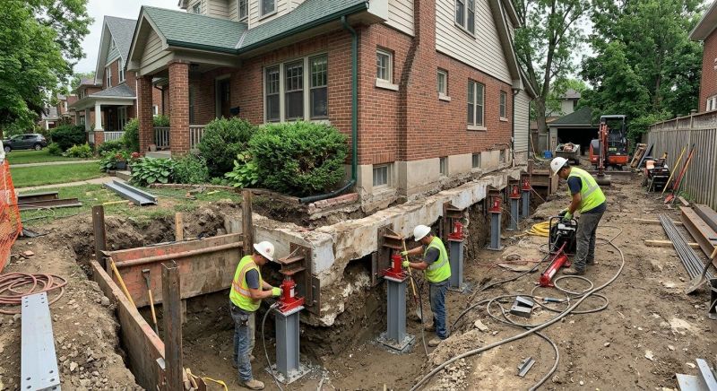 House Underpinning in Marin County, CA