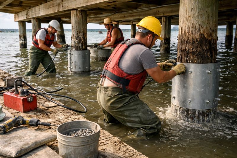 Piling Repair in San Pablo, CA