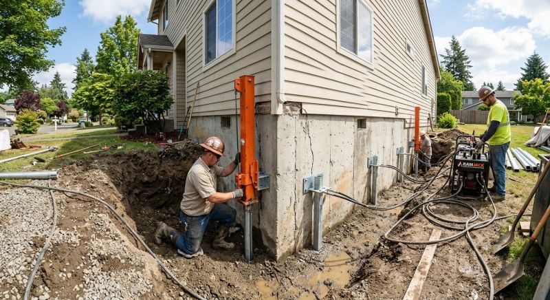 Sinking Foundation Repair in San Francisco, CA