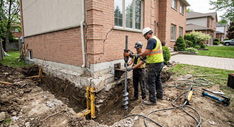 Sinking Foundation Repair in Vallejo, CA