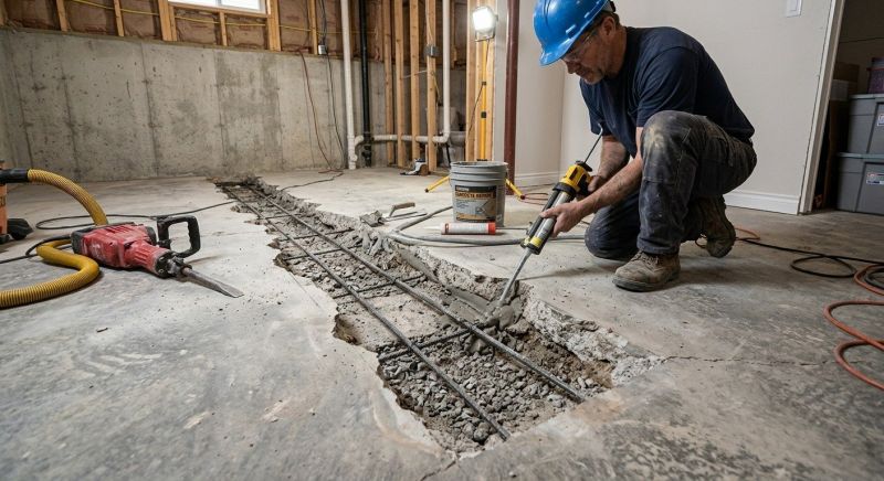 Slab Foundation Repair in Marin County, CA