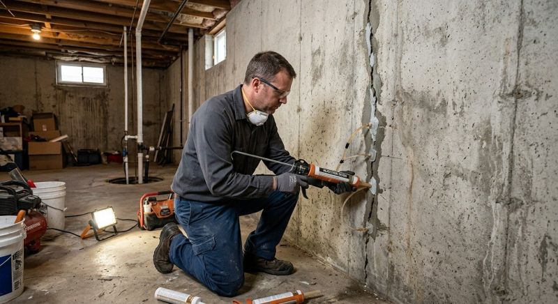Structural Crack Repair in Marin County, CA