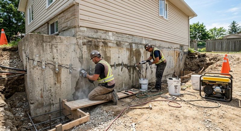 Structural Foundation Repair in Larkspur, CA