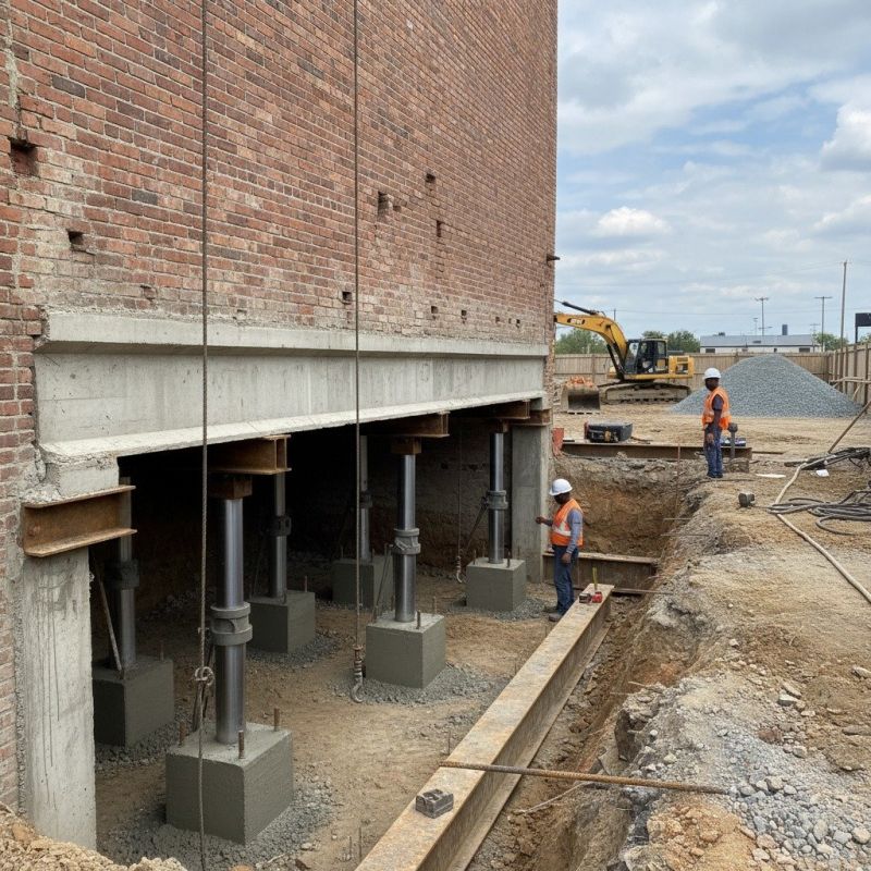 Structural Underpinning in Marin County, CA