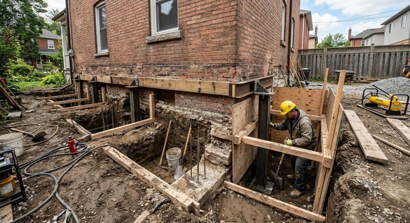 Structural Underpinning in Marin County, CA